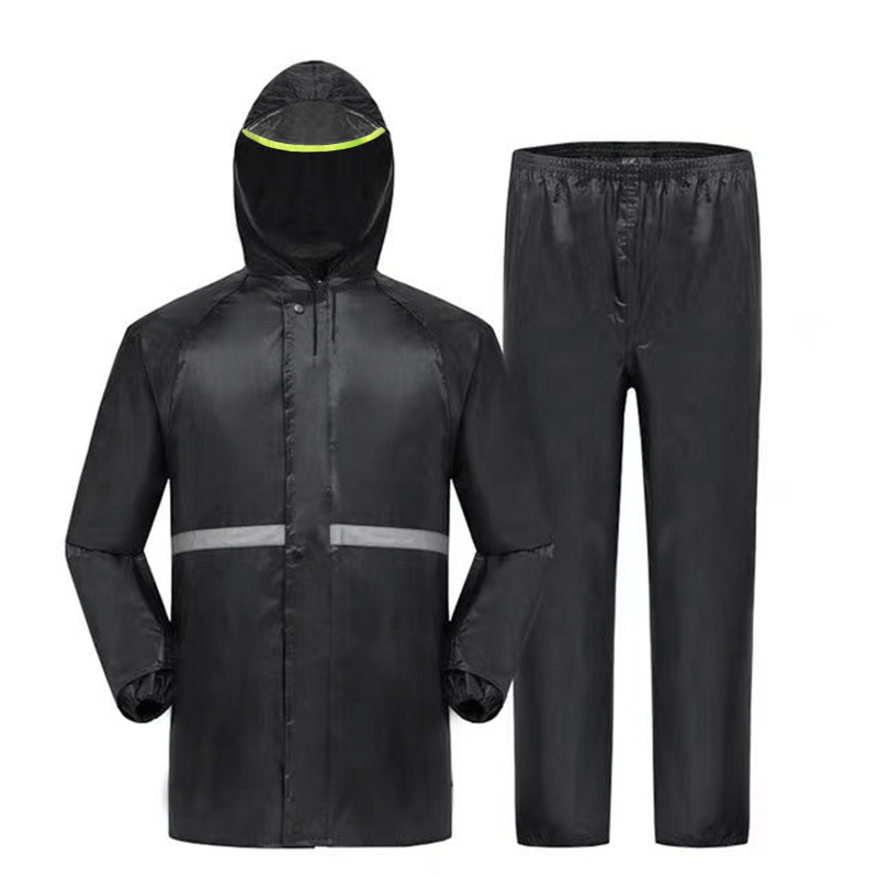 2szt Płaszcz z kapturem i spod – Motorcycle Gear Mens recenzja i cena